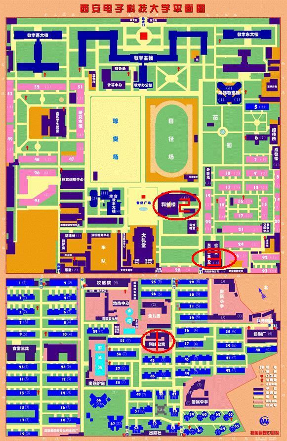 2026世界杯官网 北校区 平面图